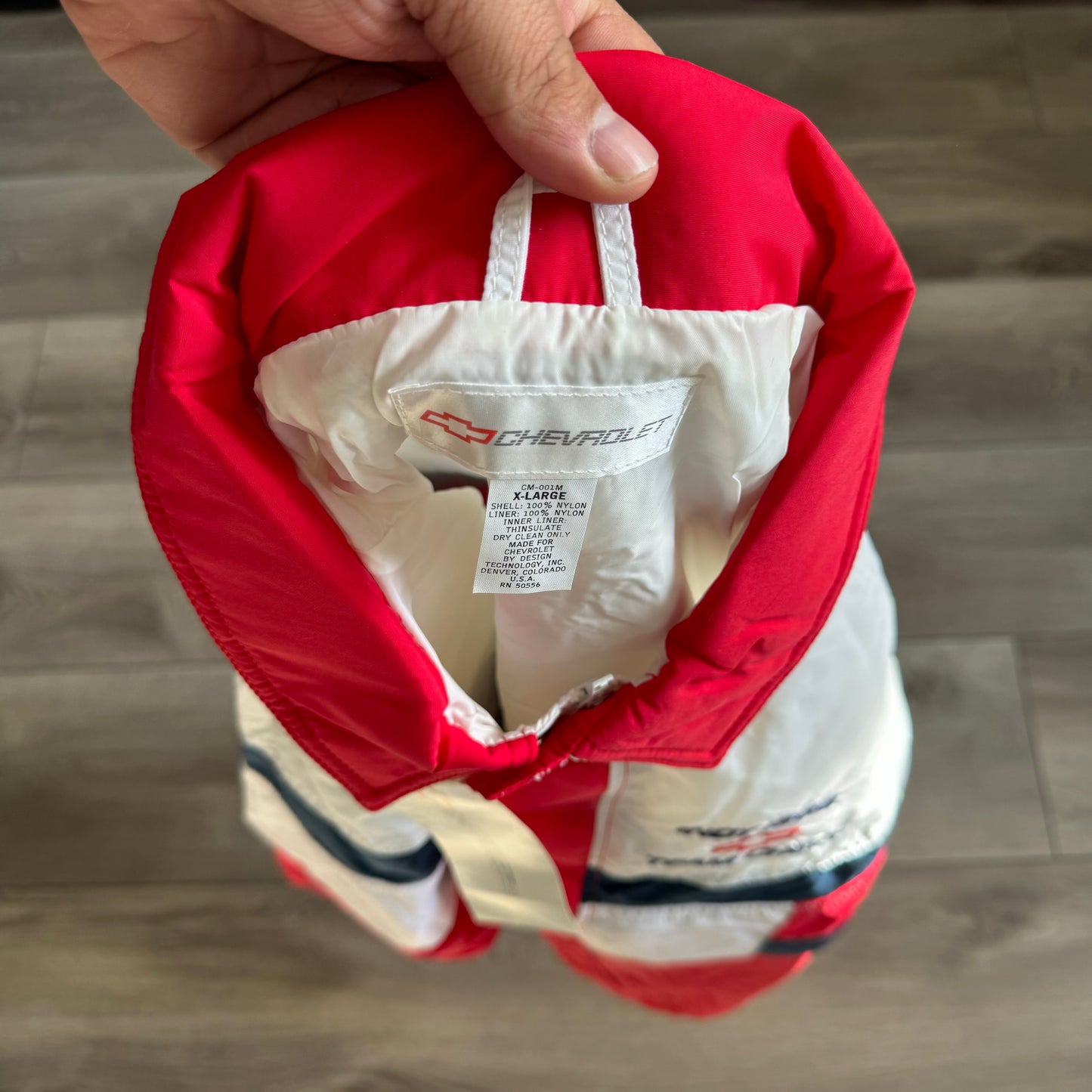 Chevy 1988 Indy Jacket Size XL
