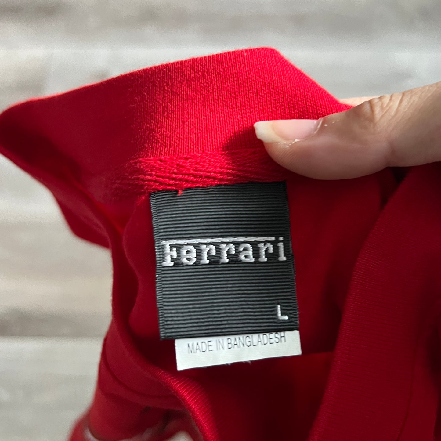 Ferrari F1 Red = Passion Shirt Size Large