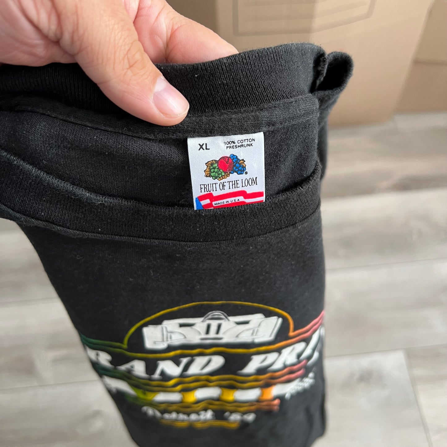 Detroit Grand Prix 1989 Multicolor Shirt XL