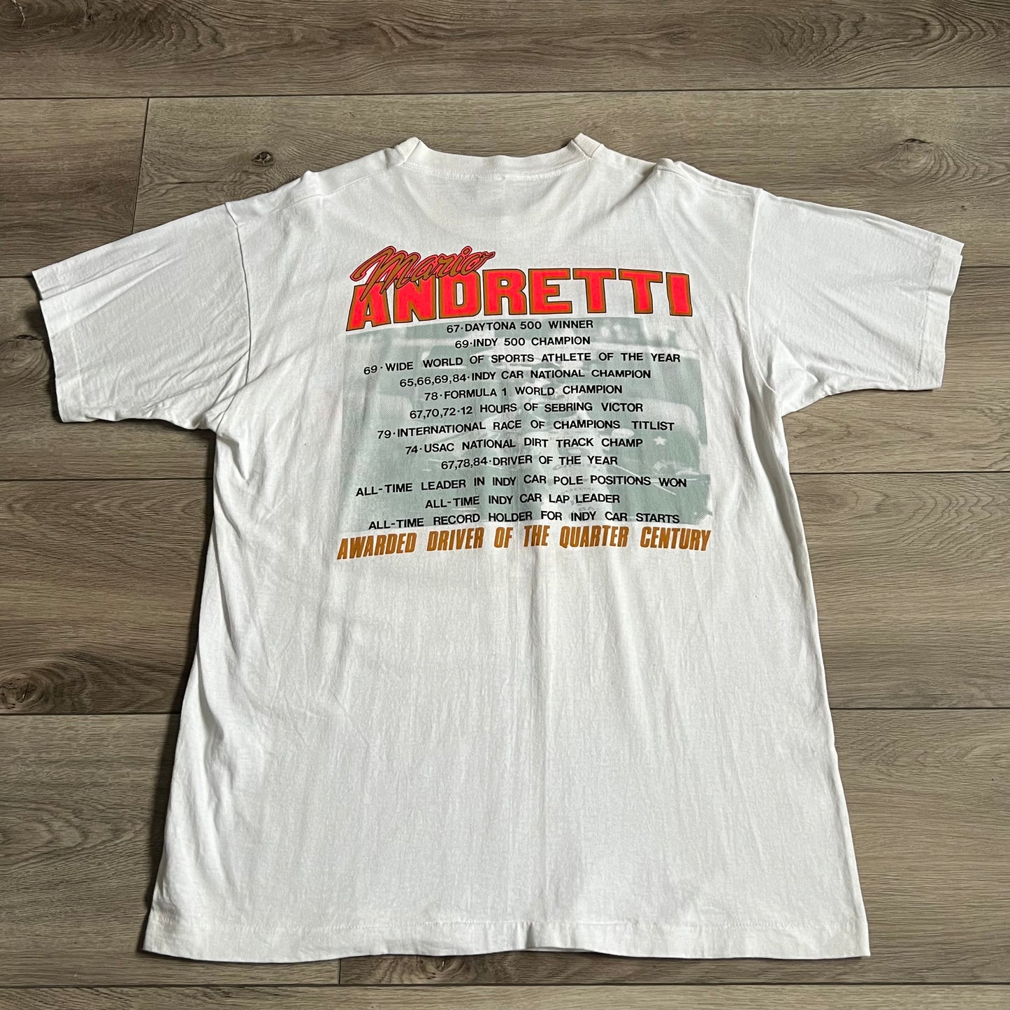 Mario Andretti Quarter Century Shirt XL