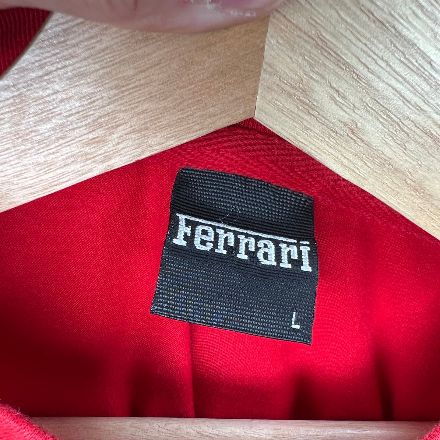 2001 Ferrari Racing Rubens Shirt Size Large