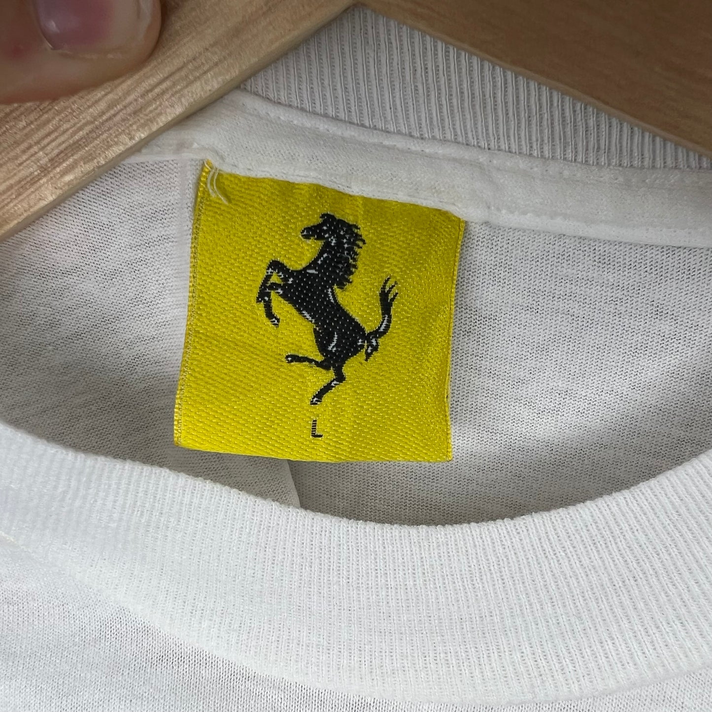 90s Ferrari Brake / Go Formula One Racing Promo Longsleeve Shirt Size Large