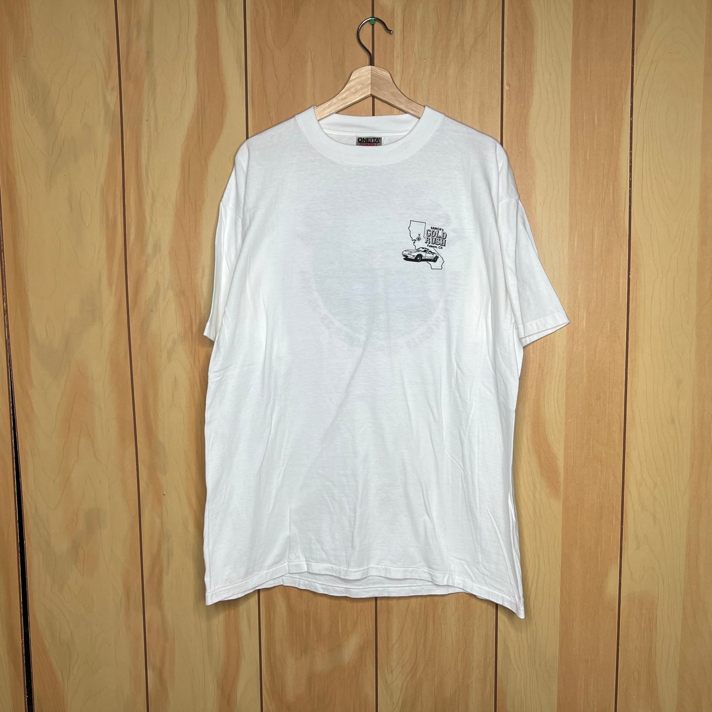 90s Mazda Miata Fun Rally Gold Rush Shirt Size XL