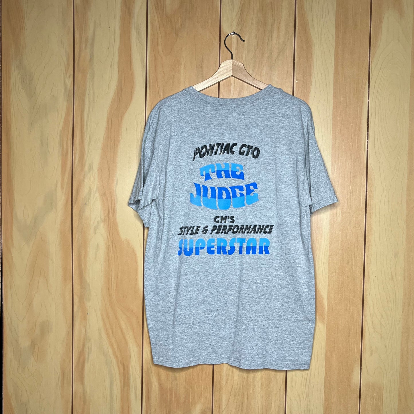 90s Pontiac GTO The Judge Drag Racing Car Shirt Size Large