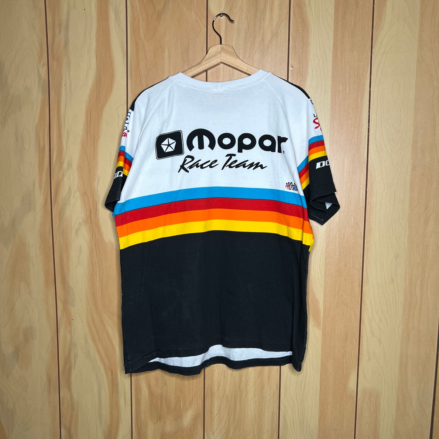 90s MOPAR Race Team Stanton Racing Goodyear Motorsport Jersey Style Shirt Size XL