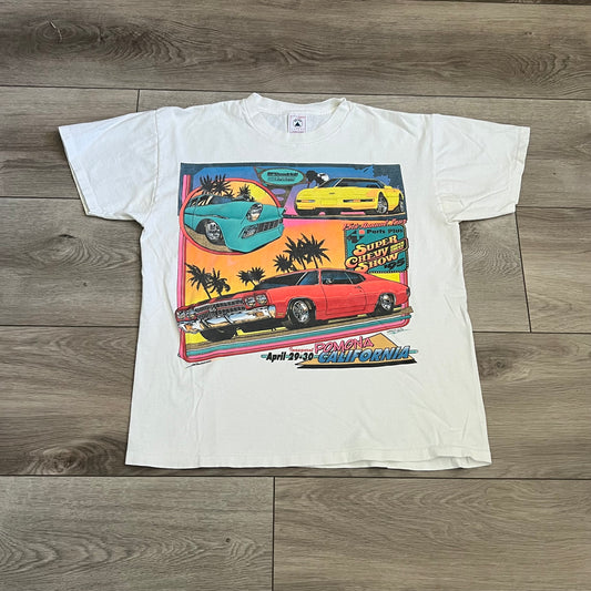 Chevy Super Chevy Show 1995 Shirt Size Large
