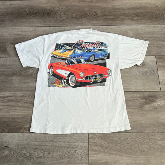 Chevy Corvette C1 Herbies Shirt Size Large