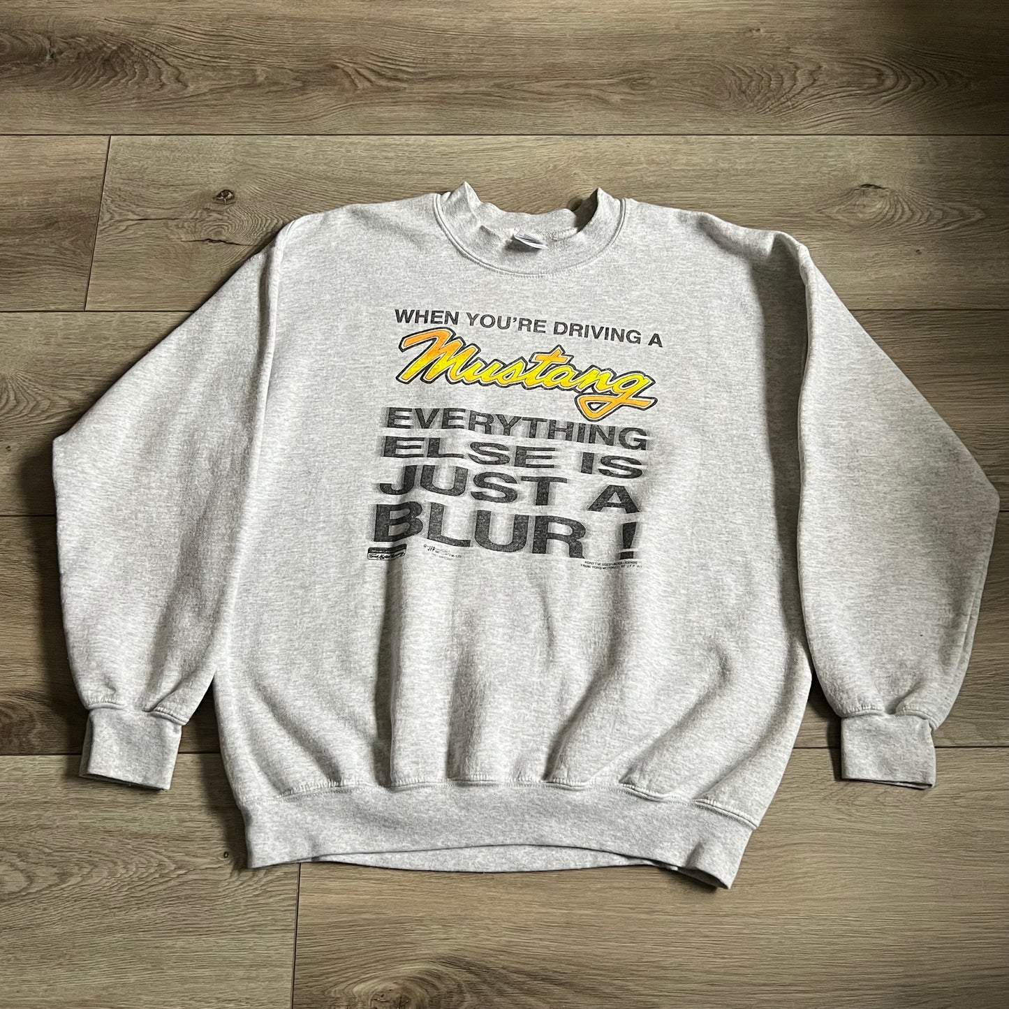 Mustang Blur Sweatshirt L