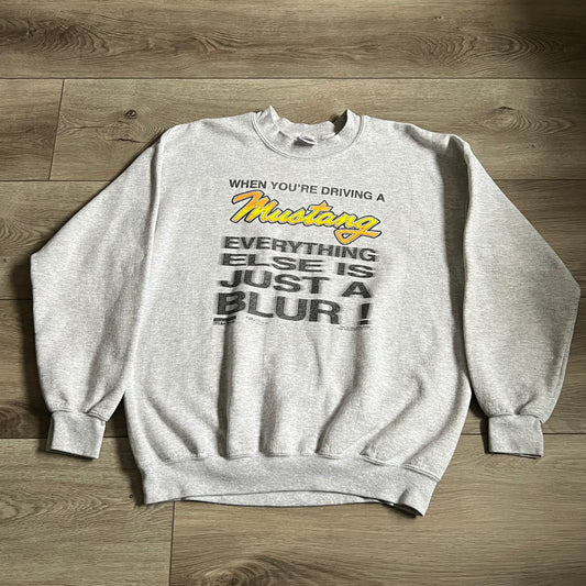 Mustang Blur Sweatshirt L