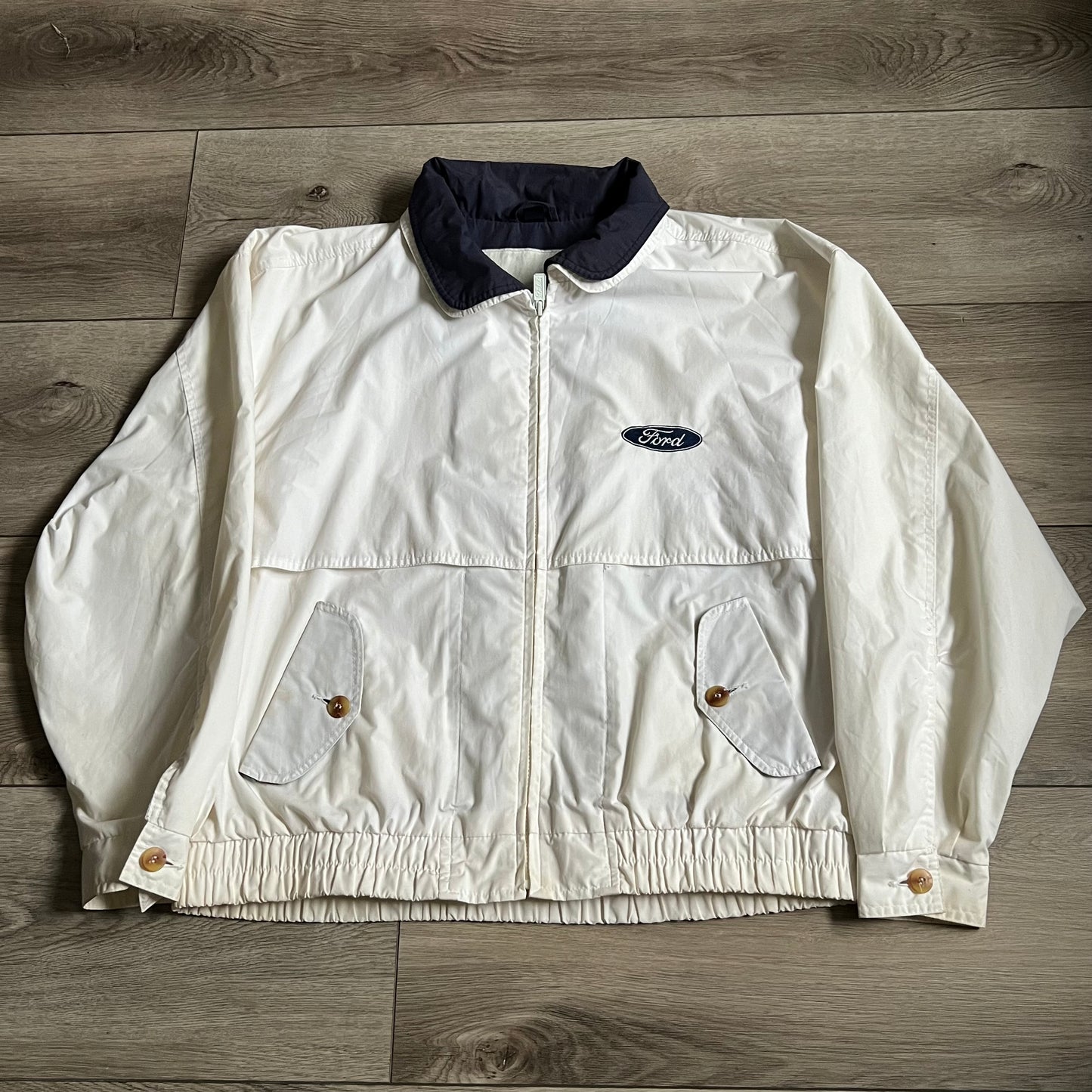 Ford Full Zip Rain Jacket L