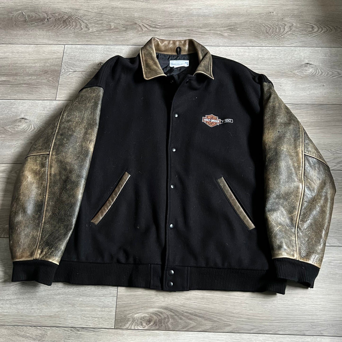 Ford F150 Harley Davidson Letterman Jacket XXL
