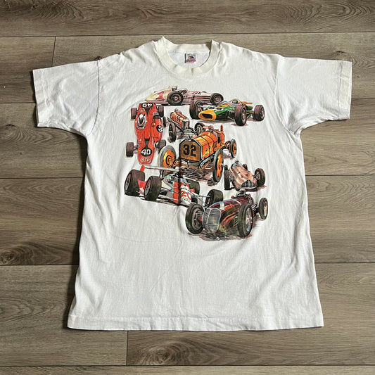 Lotus Racing History Car Shirt Size XL
