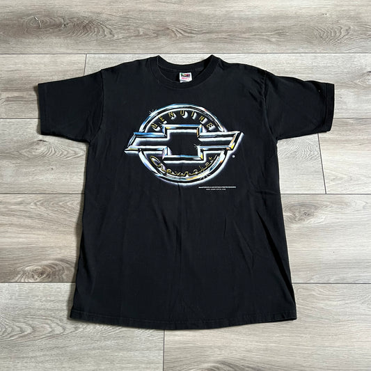 Chevy Genuine Chrome Logo Shirt L