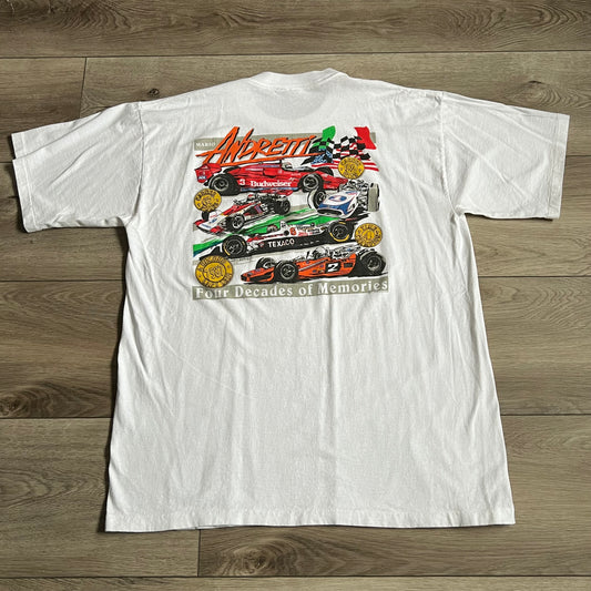 Mario Andretti Four Decades Shirt XL