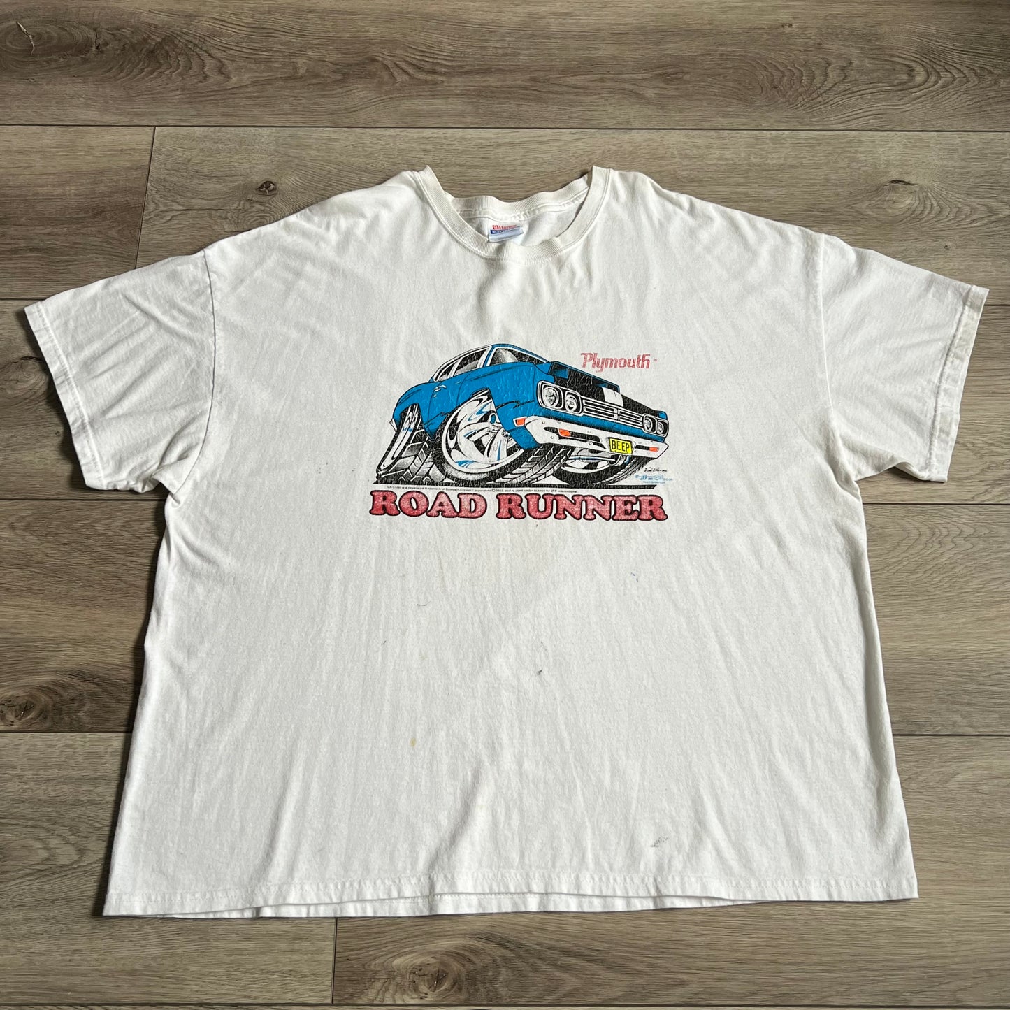 Plymouth Roadrunner Cartoon Shirt XXXL