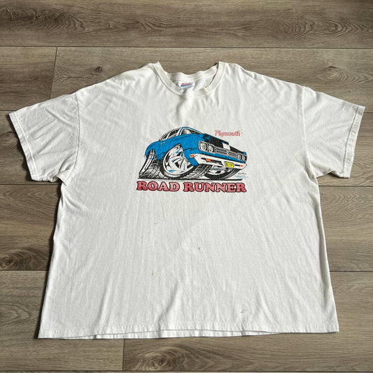 Plymouth Roadrunner Cartoon Shirt XXXL