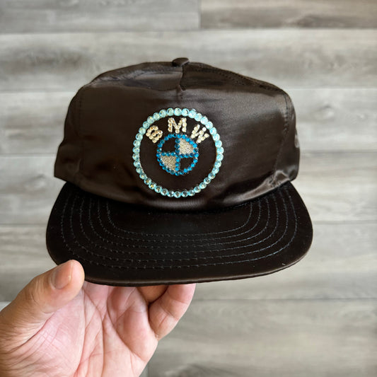 BMW Crystal Satin Snapback Hat
