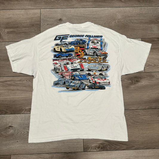 Porsche George Follmer History Shirt Size XL