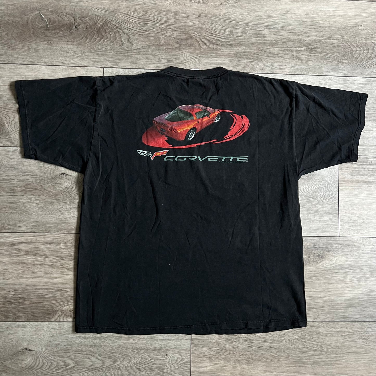 Corvette C6 Back Print Shirt XL