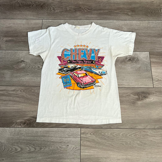 Chevy Bel Air The Nifty Fifties Shirt Size Medium