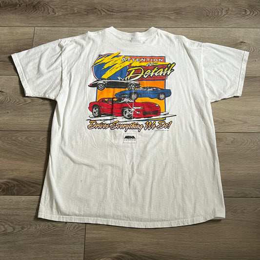 Detroit 90s Viper Corvette Porsche Shirt XL