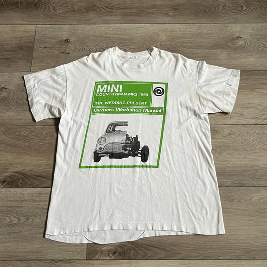 Mini Cooper 60s Owners Manual Shirt XL