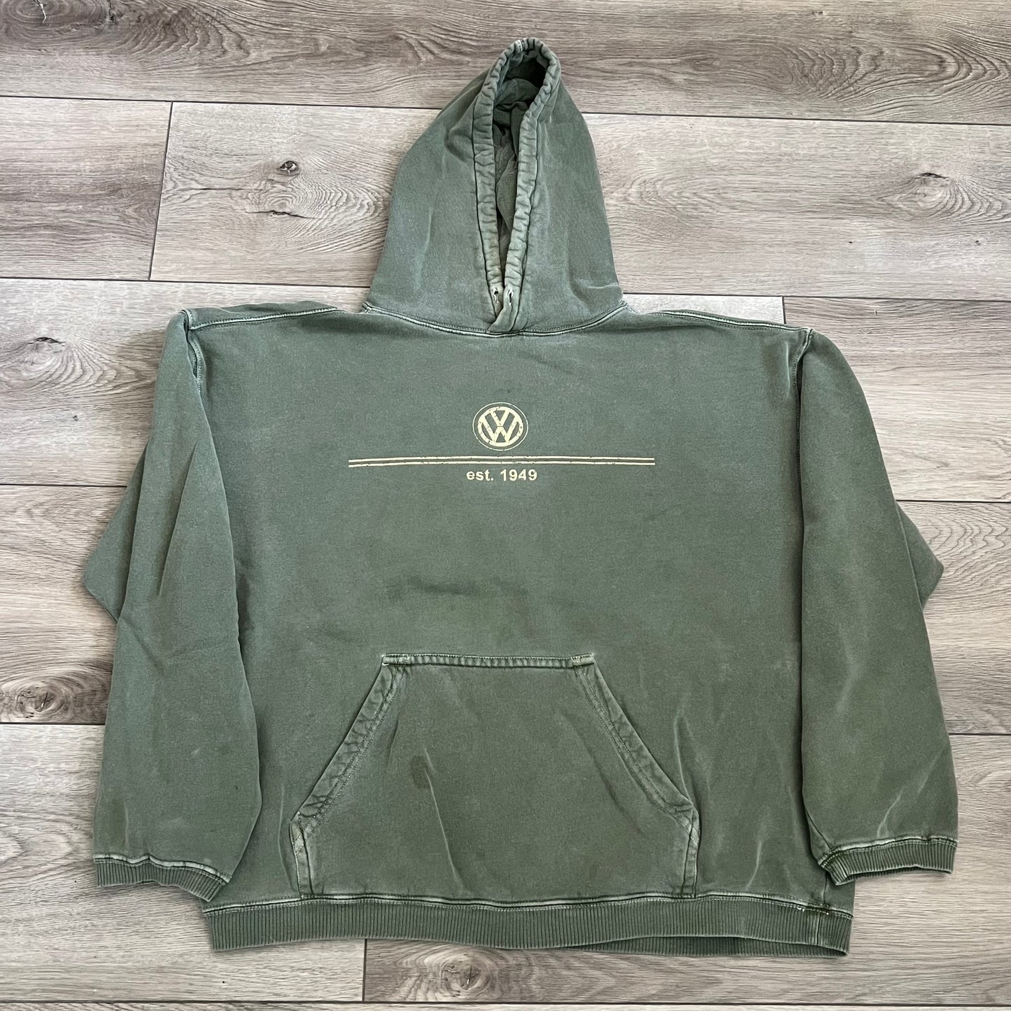 Volkswagen Classic Logo Hoodie Size Large