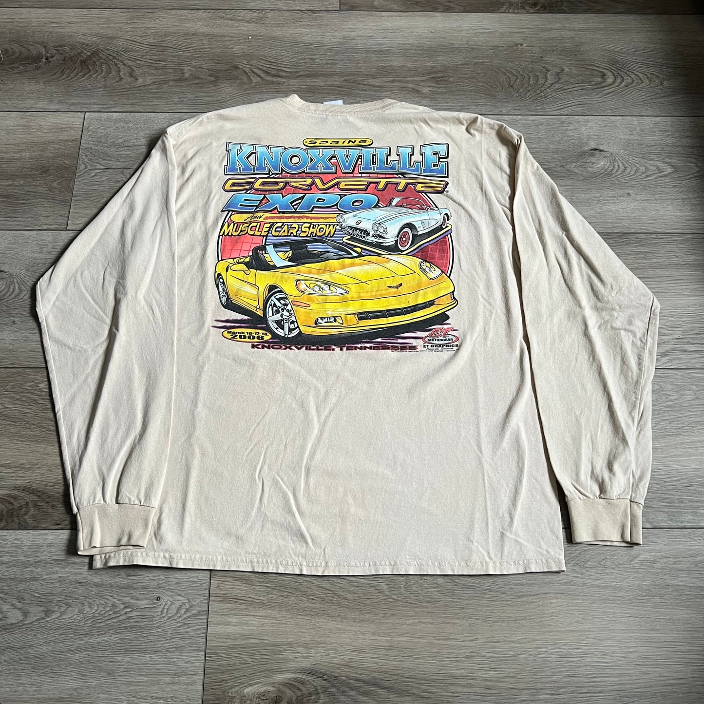 Chevy Corvette C6 Longsleeve Shirt XL