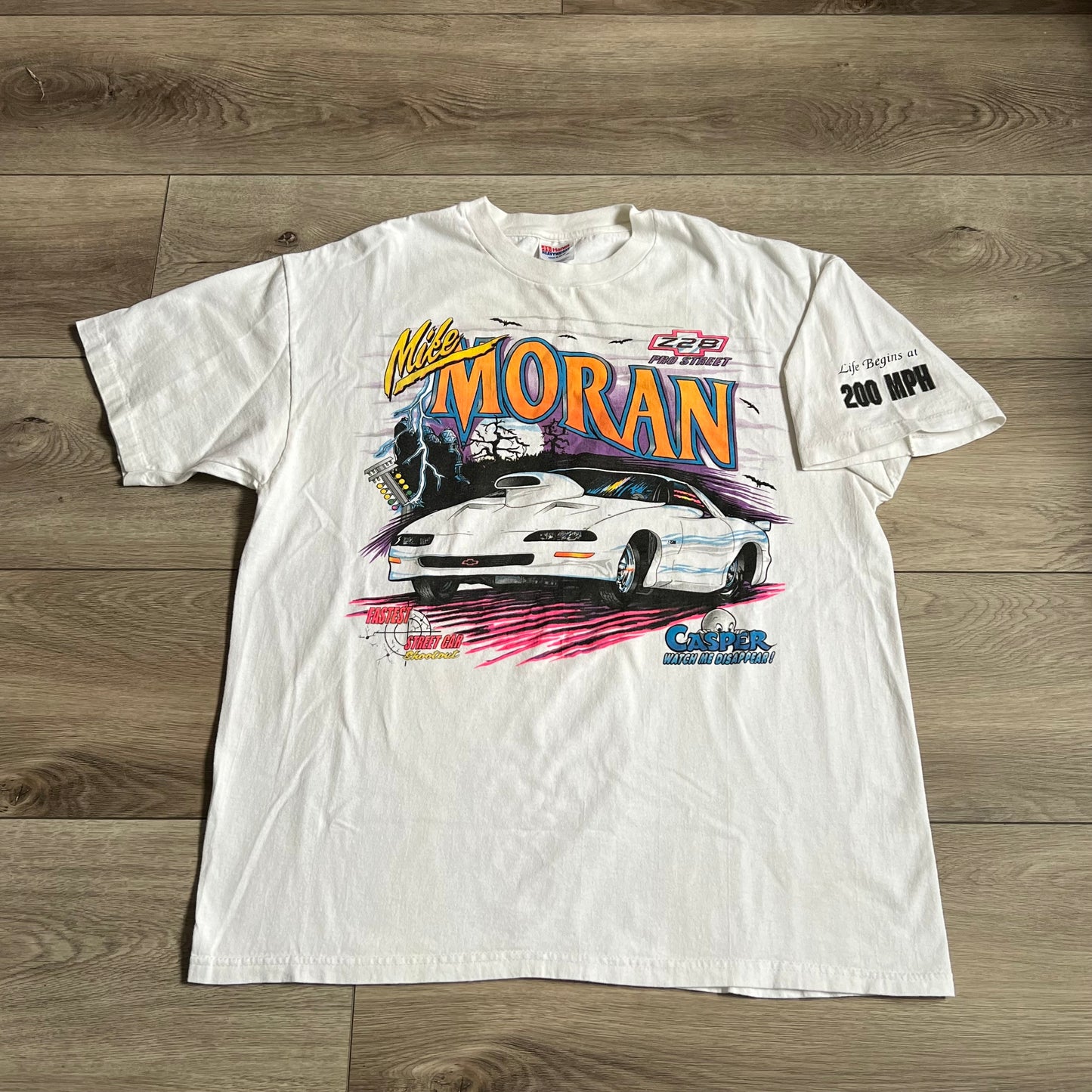 Chevy Camaro Casper Drag Racing Shirt Size XL