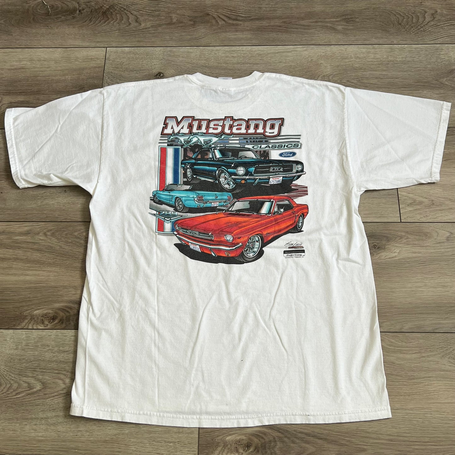 Ford Mustang 1960s Classic Shirt Size XL