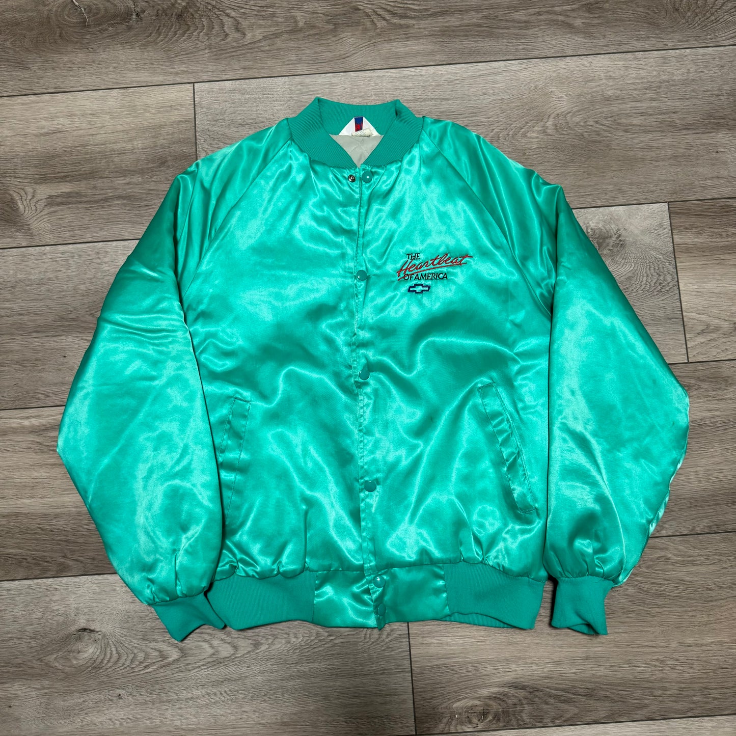 Chevy Heartbeat of America Jacket Size Large