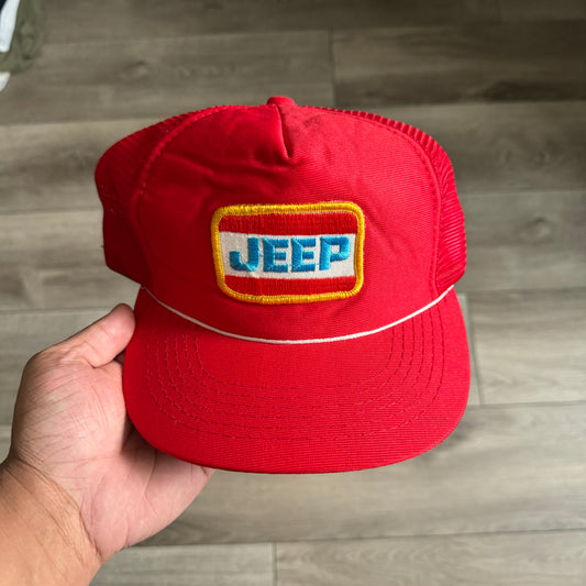 Jeep Patch Trucker Hat