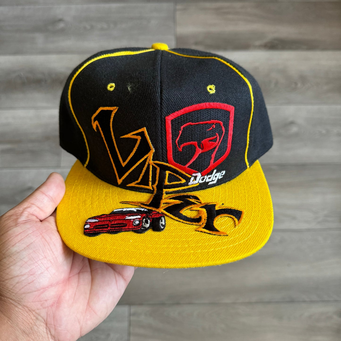 Dodge Viper Big Logo Snapback Hat
