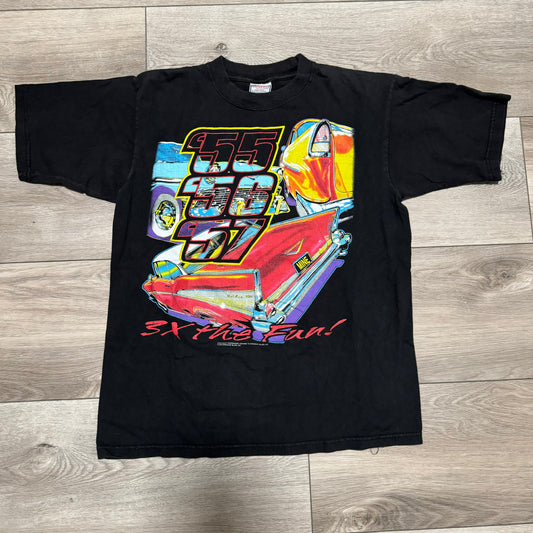 Chevy Bel Air Tri Five Shirt Size Large