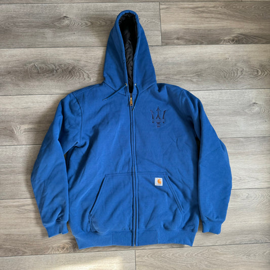 Maserati Carhartt Heavyweight Hoodie Size Medium
