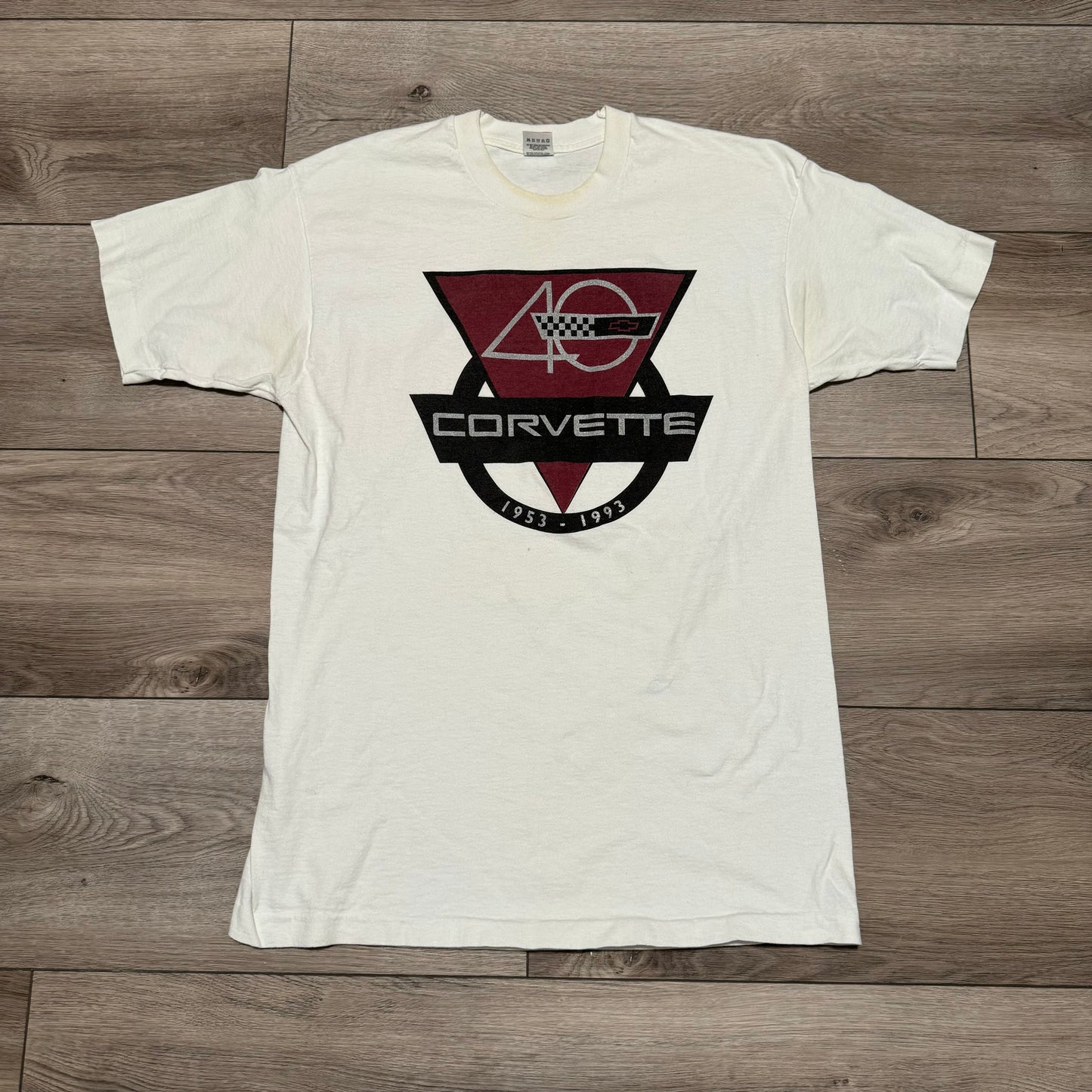 Chevy Corvette 40th Anniversary Shirt Size Large