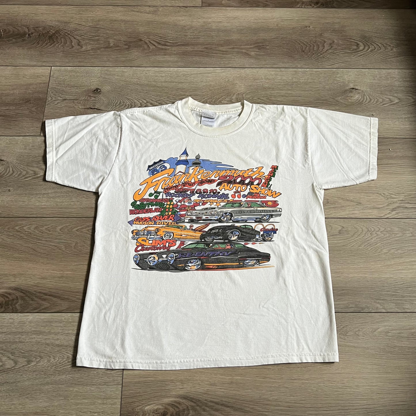 Frankenmuth Michigan 2000 Auto Show Shirt Size Large