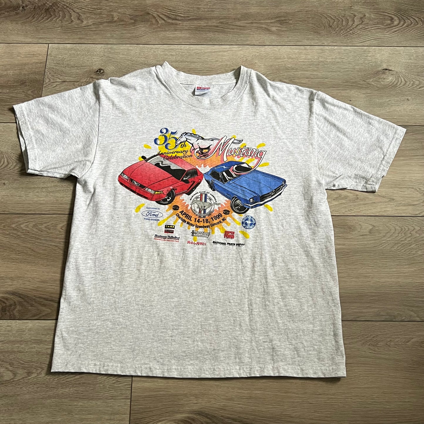 Ford Mustang 35th Anniversary Shirt L