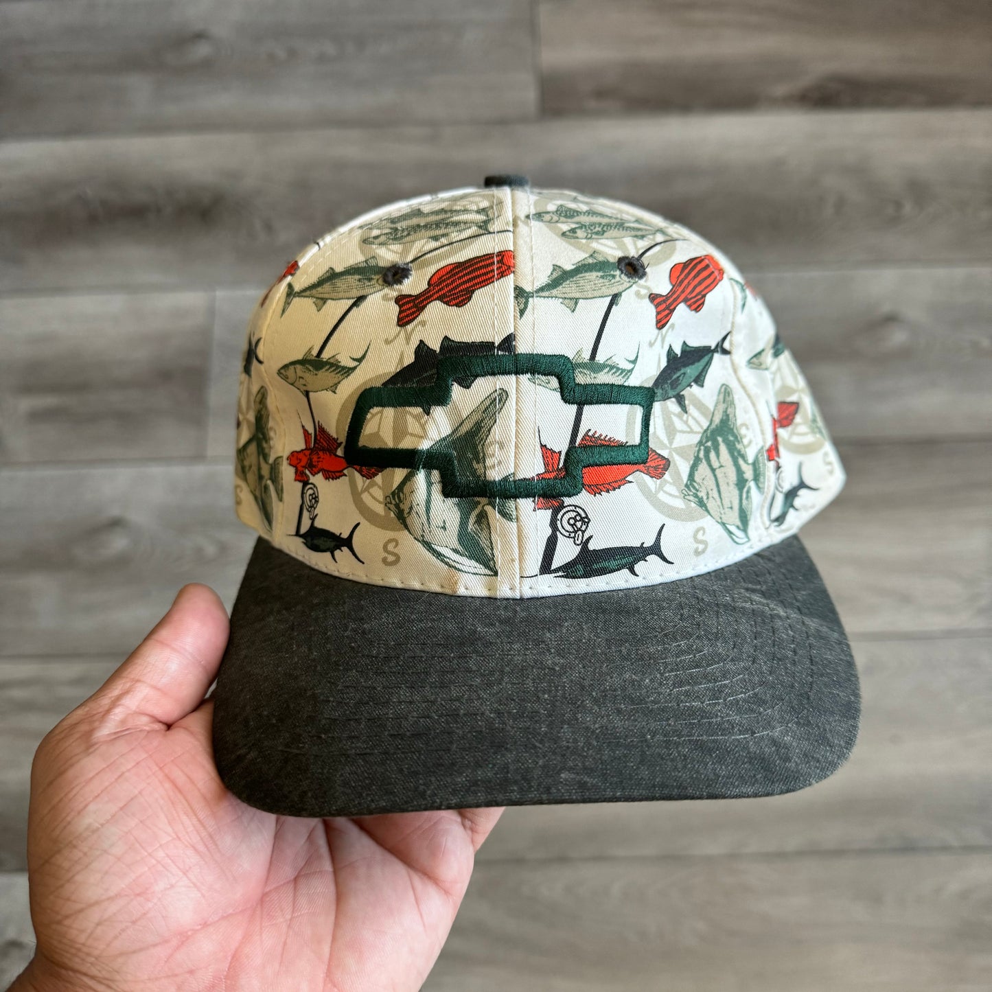 Chevy Fishing Snapback Hat