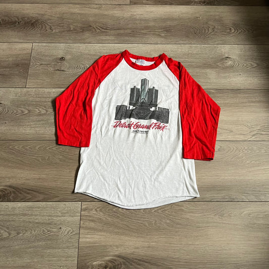 Detroit Grand Prix Baseball Tee M