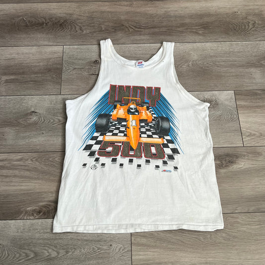 Indy 500 Tank Top Shirt Size XL