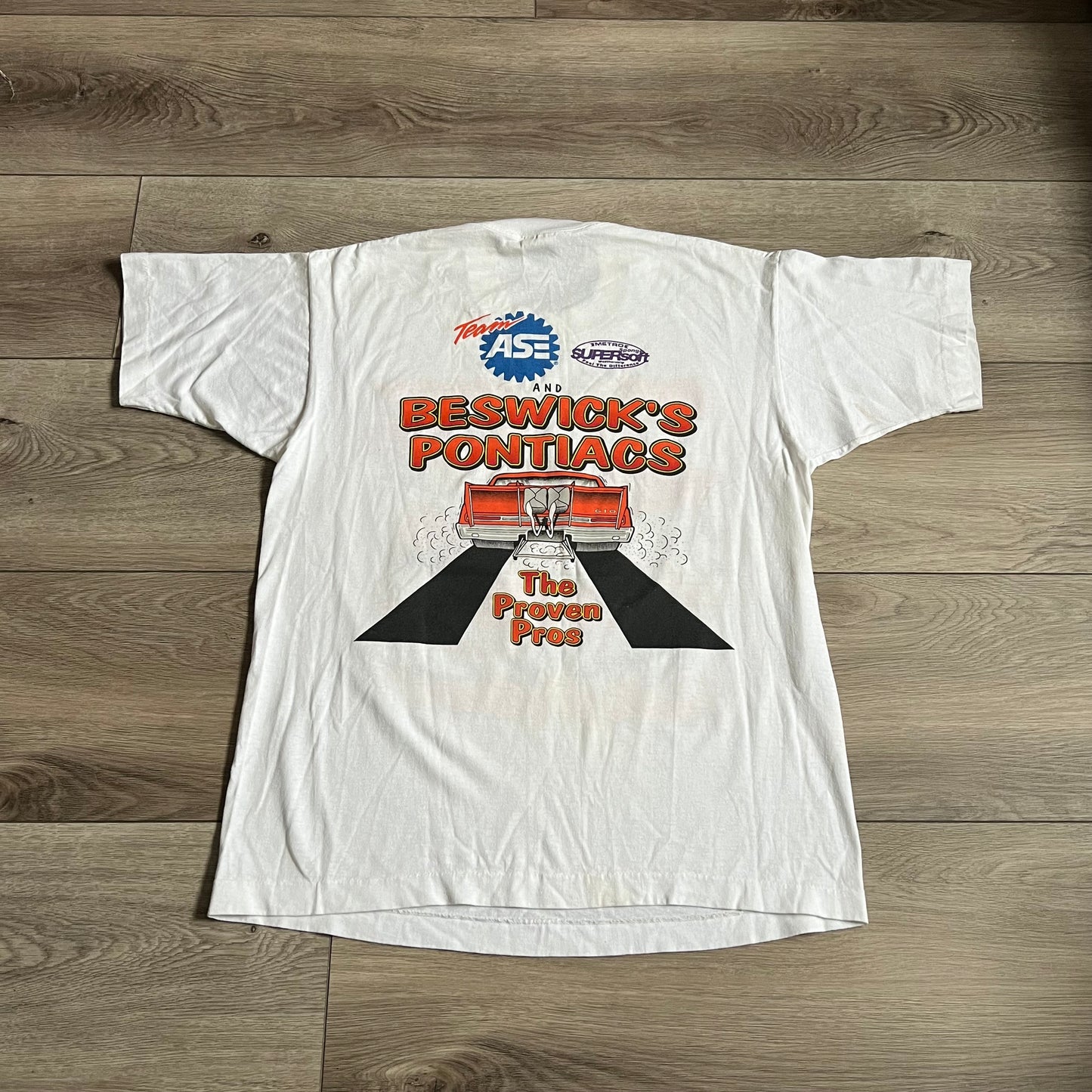 Pontiac GTO Tameless Tiger Drag Car Shirt L