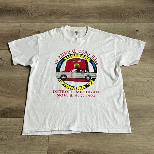 1991 First Annual Autorama Detroit Shirt Size XL