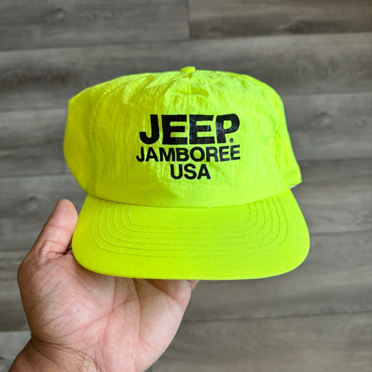 Jeep Jamboree Neon Snapback Hat
