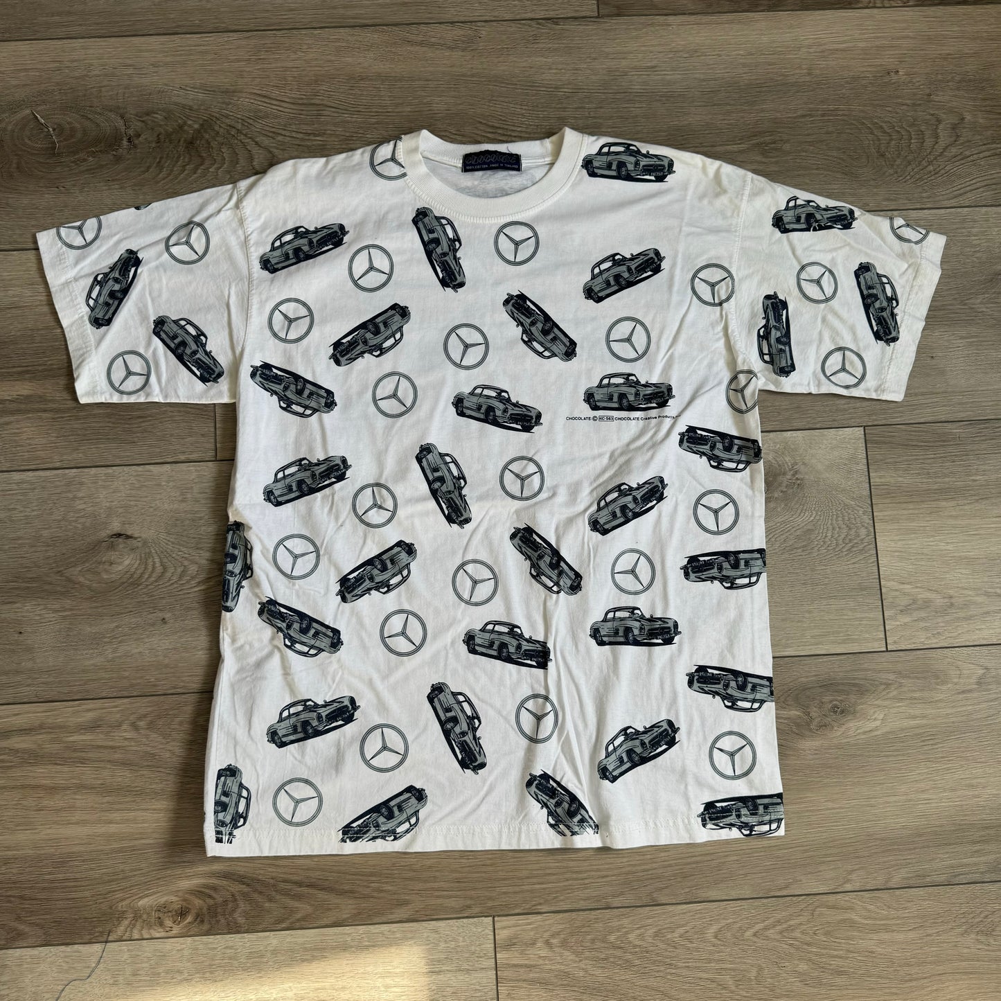 Mercedes Benz SL 300 Gullwing All Over Print Shirt Size Large