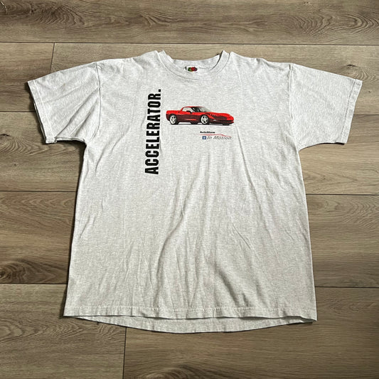 Chevy Corvette Hummer Auto Show Shirt Size XL