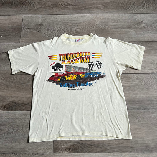 Rolling Thunder Thunderbird Raceway Muskegon Shirt Size XL