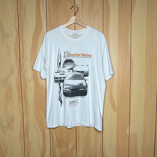 90s-00s Mitsubishi 4G 4G63 Lancer Evo Eclipse Galant Shirt Size Large