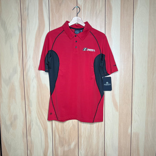 NWT IMSA Racing Breathable Polo Shirt Size Small