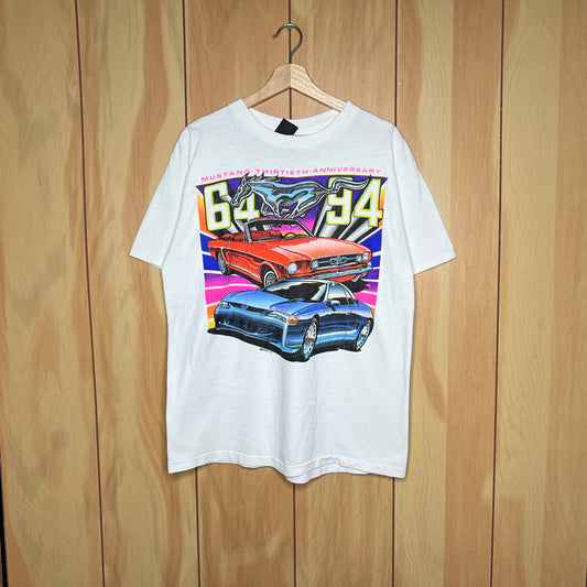 1994 Ford Mustang 30th Anniversary Concept Car Shirt Size L